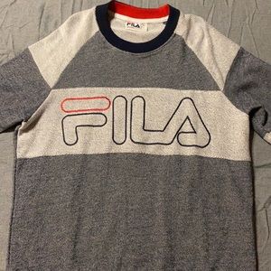 Fila crewnwck sweater. Size L
